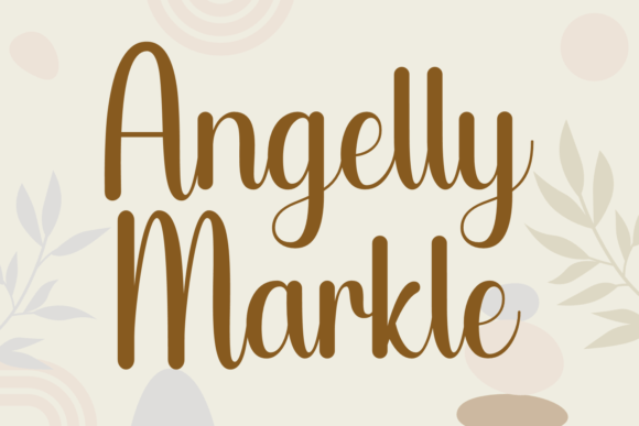 Angelly Markle Font