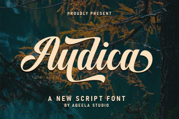 Audica: A Vintage Script Font for Elegant Design