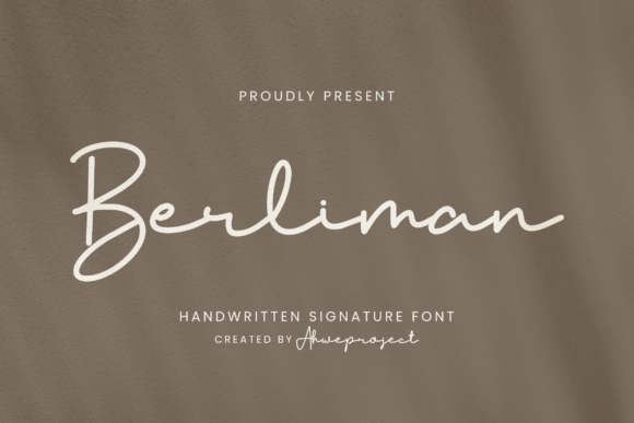 Berliman Font for Creative Campaigns