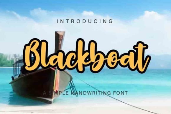 Blackboat Font for Bold Campaigns