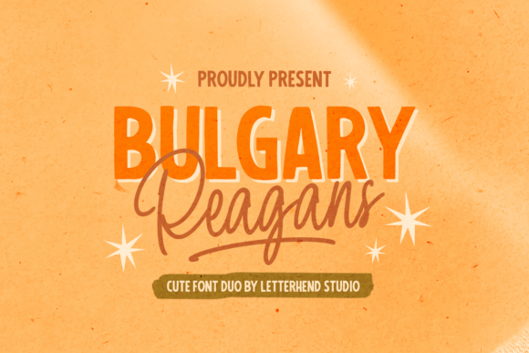 Bulgary Reagans Font