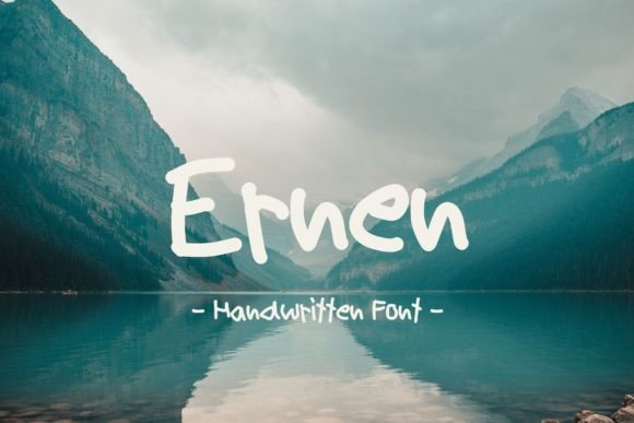 Ernen Font for Creative Crafts