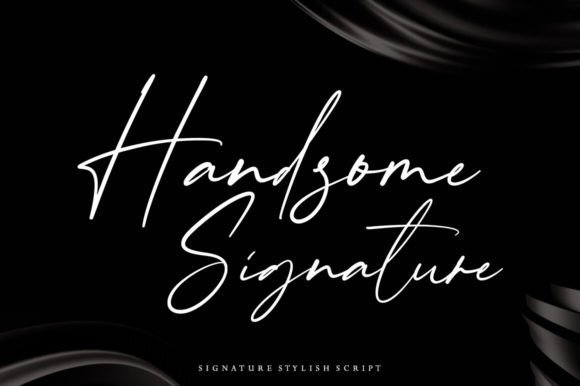 Handsome Signature Font Review