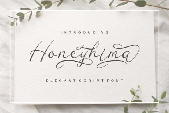 Honeyhima Font for Elegant Branding