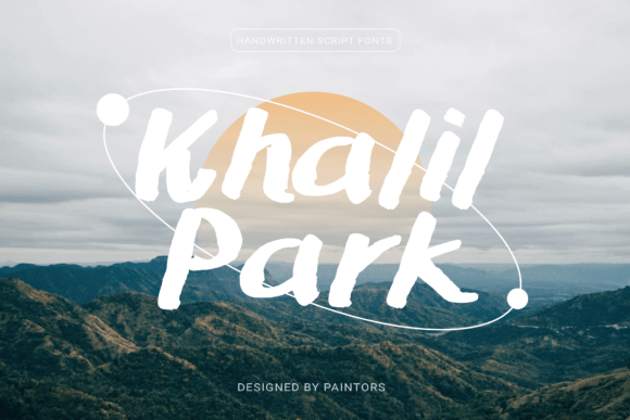 Khalil Park Font: Elegant Script for Designers