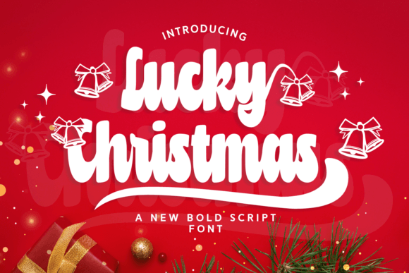 Lucky Christmas Font for Holiday Design