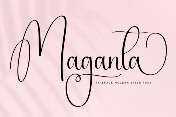 Maganta: A Stylish Script Font