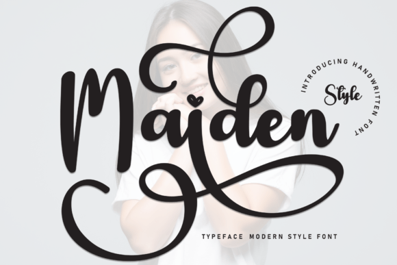 Maiden Font: Elegant Script for Editorial Design