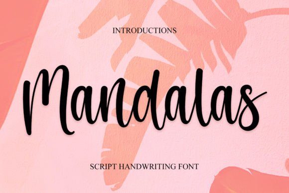 Mandalas Font for Creative Projects