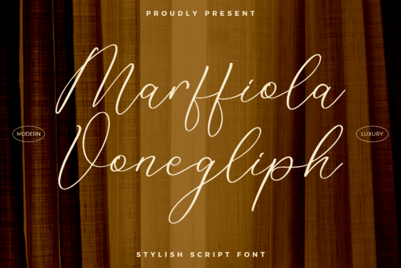 Marffiola Vonegliph Font