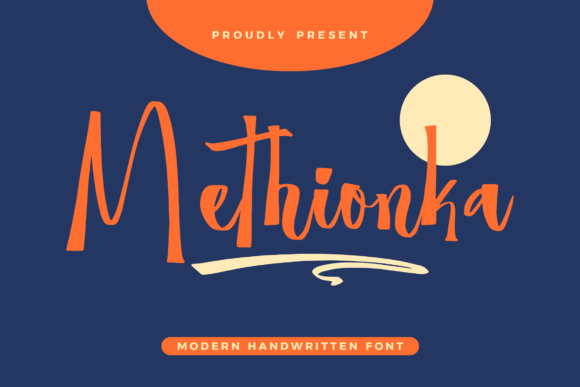 Methionka: A Modern Handwritten Font