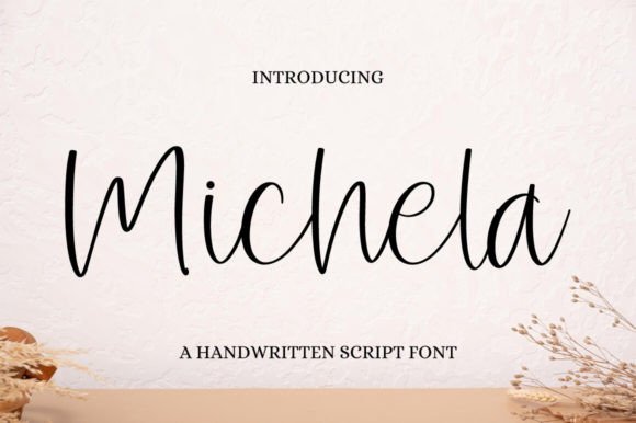 Michela Font: Elegant Script for Digital Design