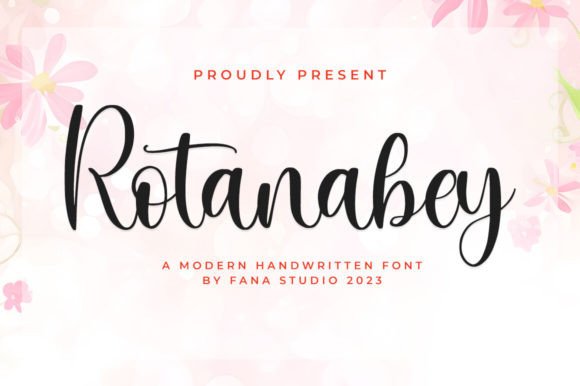 Rotanabey Font for Web Design