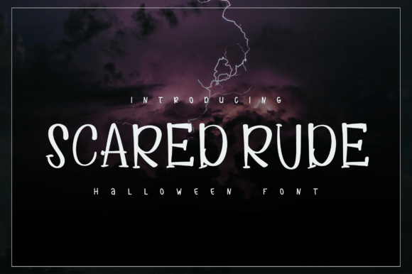 Scared Rude Font Review