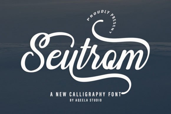 Seutrom: A Script Font for Elegant Design