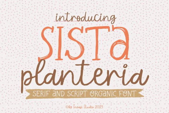 Sista Planteria Font for Creative Projects