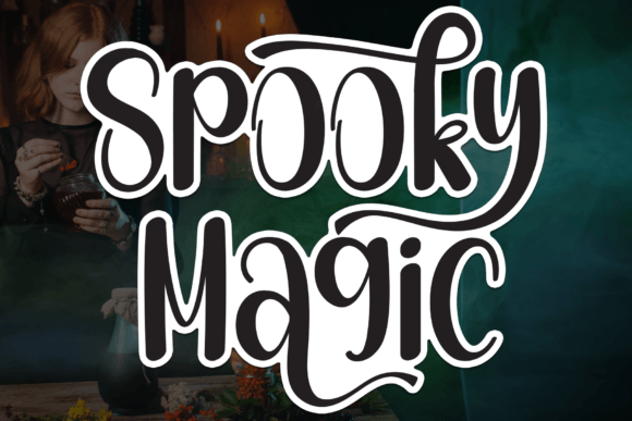 Spooky Magic Font for Creative Campaigns