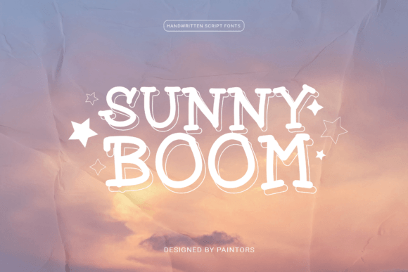 Sunny Boom Font for Creative Campaigns
