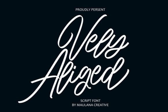 Vely Aliged Font for Creative Campaigns