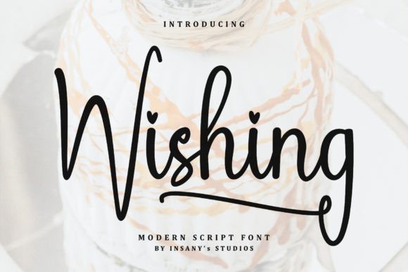 Wishing Font: Sweet Script for Editorial Design